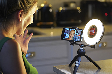 Iluminación profesional para vídeo y vlogging